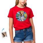 Custom Pet Doctor Gift T-Shirt for Pet-Loving Doctors, Nurses & Med Students - Premium Cotton DTG Personalized Photo Art Tee Pet www.customywear.com 7